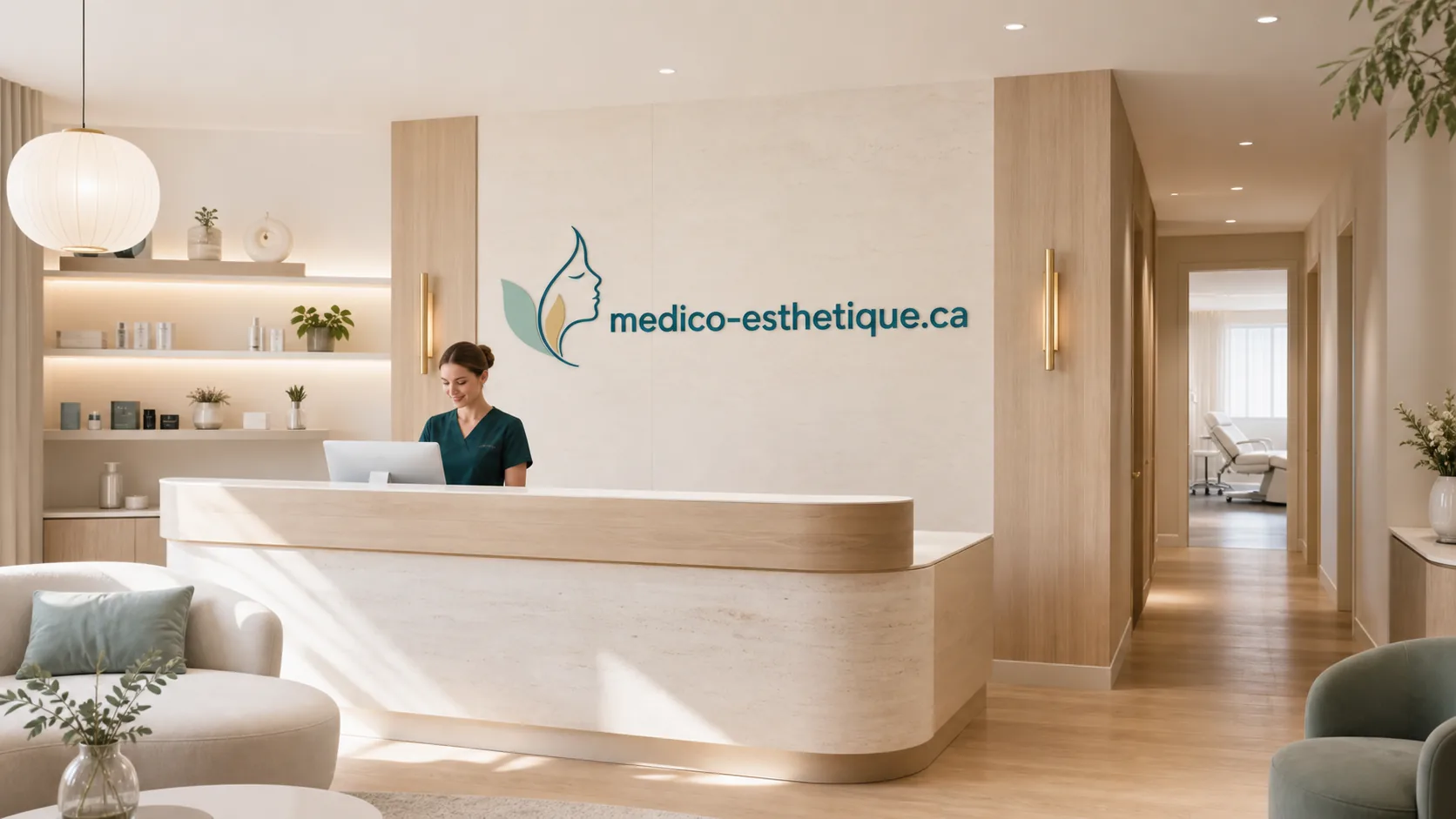 Soin esthétique du visage en institut